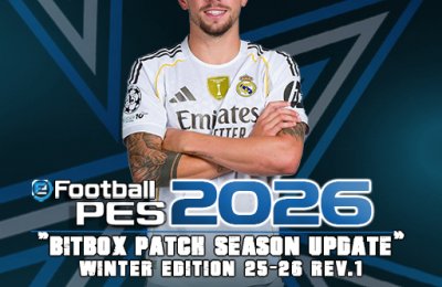 Pes Bitbox Patch 2026 Kış Sezonu Türkçe Spiker Güncel.. (CUSA18648)