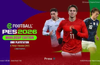 Efootball Monster Patch 2026 Datapack 7.04 World Cup Edition Türkçe Spiker (CUSA18676)