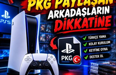 Türkçe Yamalı PKG Olarak Paylaşım Yapan Arkadaşların Dikkatine