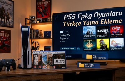 PS5 Fpkg Oyunlara Türkçe Yama Ekleme