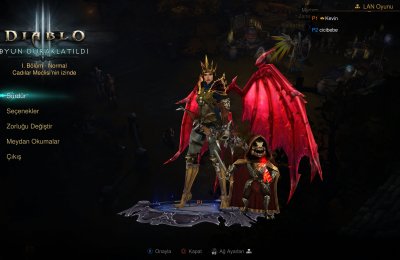 Diablo III: Reaper of Souls – Ultimate Evil Edition BLES02035 v1.04 Türkçe Yama – PS3